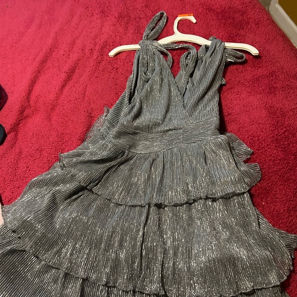 Elegant Tan Women's Dress - Picture 6 of 10